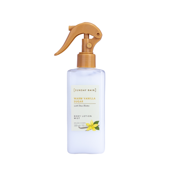 Sunday Rain Warm Vanilla Sugar Body Lotion Mist 300 ml