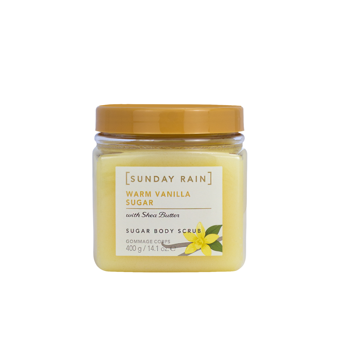 Sunday Rain Warm Vanilla Sugar Scrub 400 g