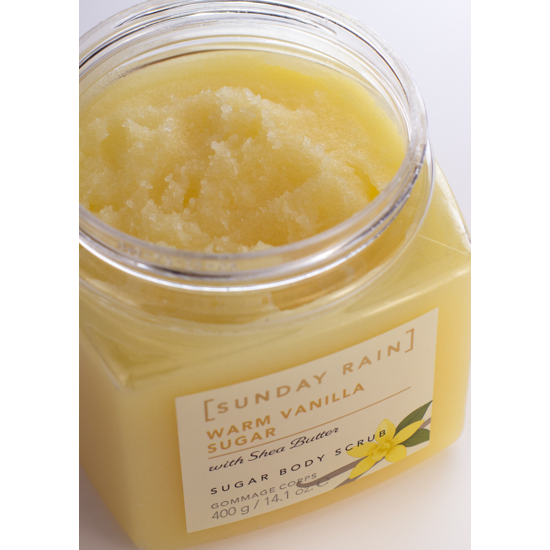 Sunday Rain Warm Vanilla Sugar Scrub 400 g