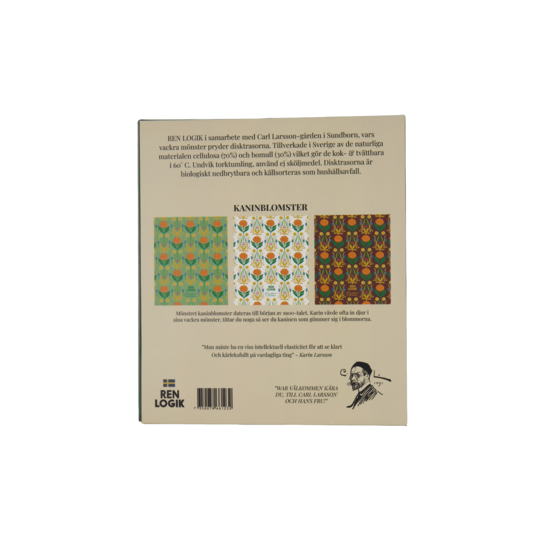 Ren Logik Disktrasa Karin Larsson Kaninblomster 3-Pack