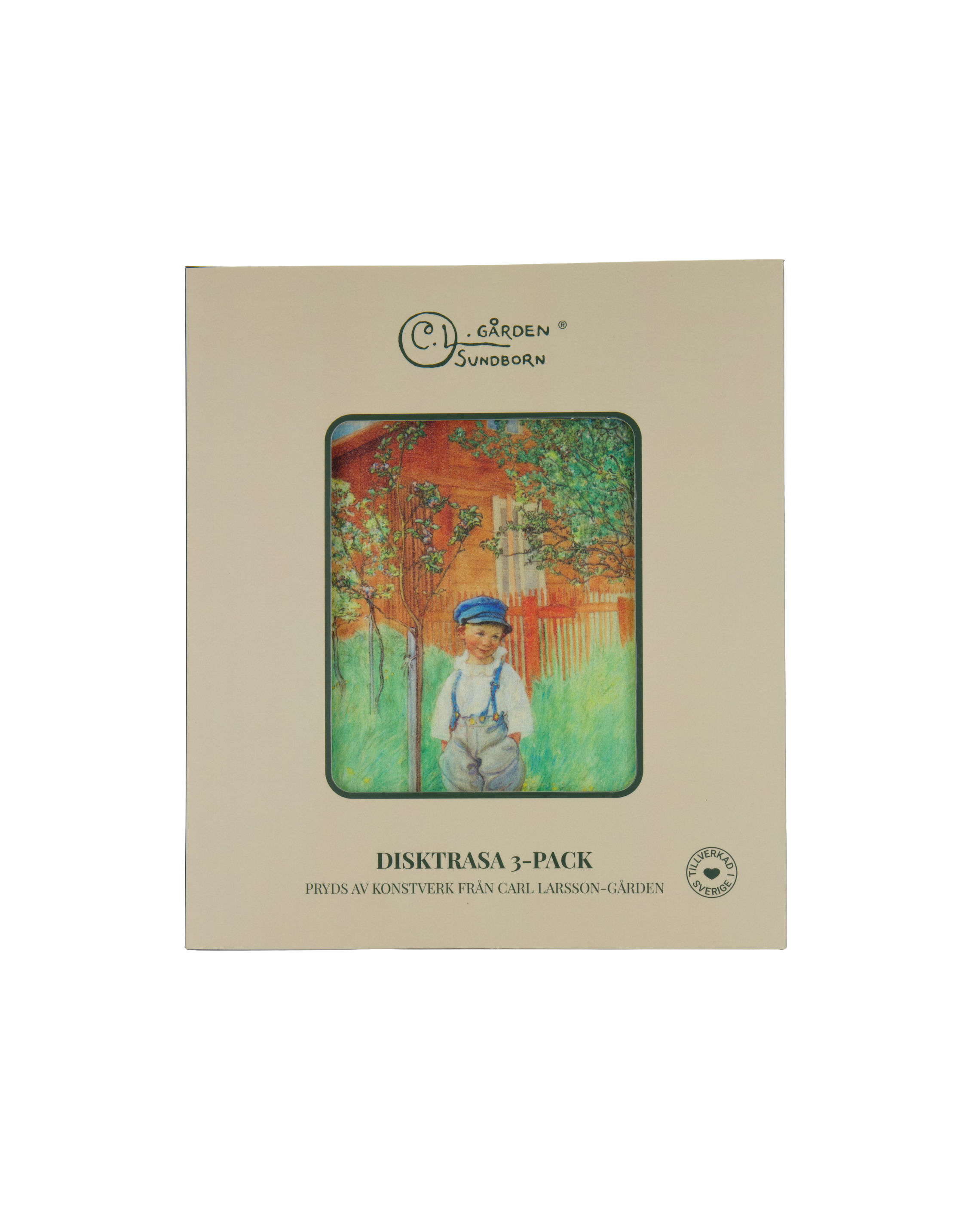 Ren Logik Disktrasa Carl Larsson 3-Pack
