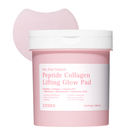 COSRX One Step Original Peptide Collagen Lifting Glow Pad 100 st
