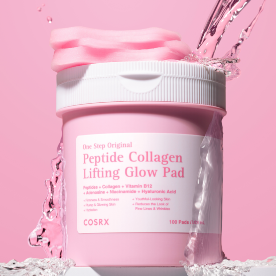 COSRX One Step Original Peptide Collagen Lifting Glow Pad 100 st