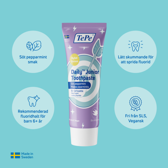 TePe Daily Junior Toothpaste 75 ml
