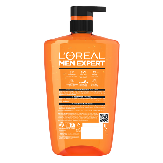 L'Oréal Paris Men Expert Hydra Energetic Shower Gel 1000 ml