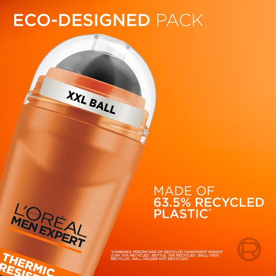 L'Oréal Paris Men Expert Thermic Resist Heat Protection 48H Anti-Perspirant Deodorant Roll-On 100 ml