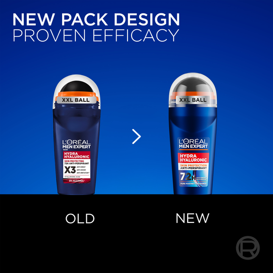L'Oréal Men Expert Hydra Hyaluronic Deodorant Roll On 50 ml