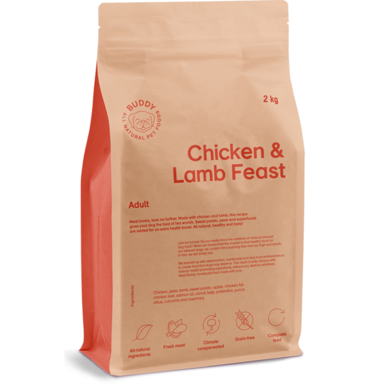 Buddy Chicken + Lamb Feast 2 kg