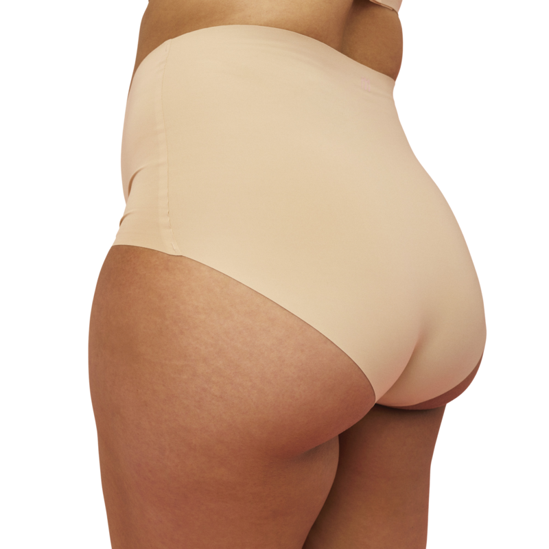 momkind Sömlösa trosor med hög midja Sand XL 2-pack