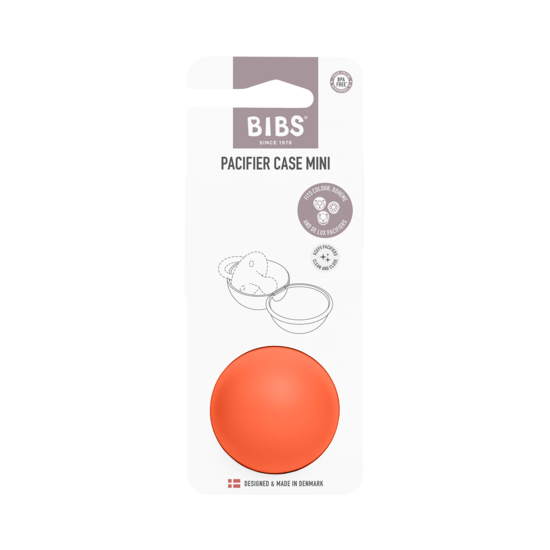 BIBS Pacifier Case Mini Tango