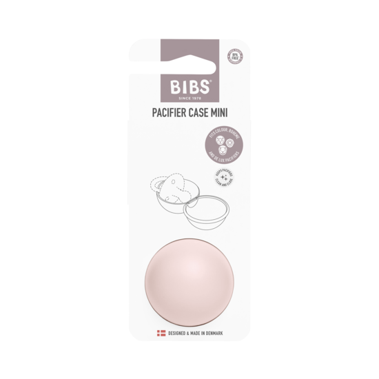 BIBS Pacifier Case Mini Petal