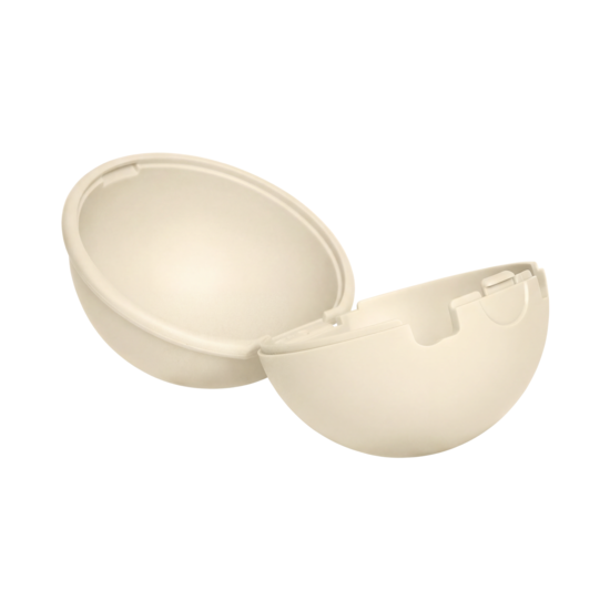 BIBS Pacifier Case Mini Ivory