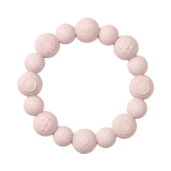 BIBS Teething Ring Beaded Petal