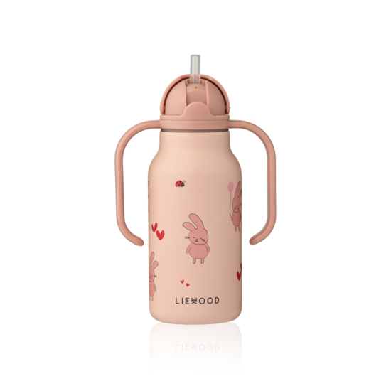 LIEWOOD Kimmie Sugrörsflaska Wild Child/Rosey 250 ml