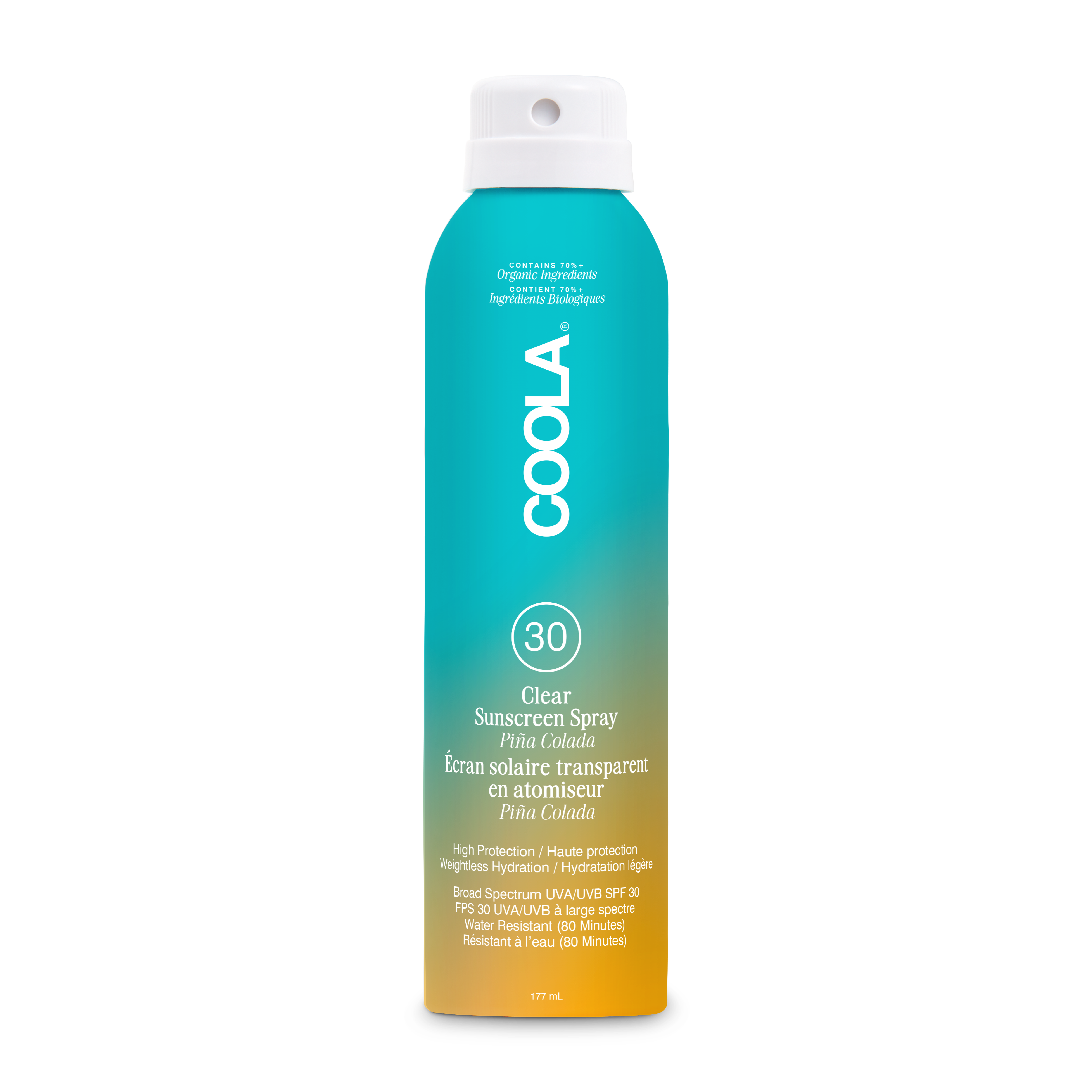 COOLA Classic Body Sunscreen Spray Piña Colada SPF30 177 ml