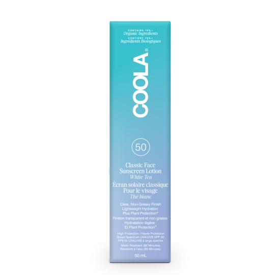 COOLA Classic Face Sunscreen Lotion White Tea SPF50 50 ml