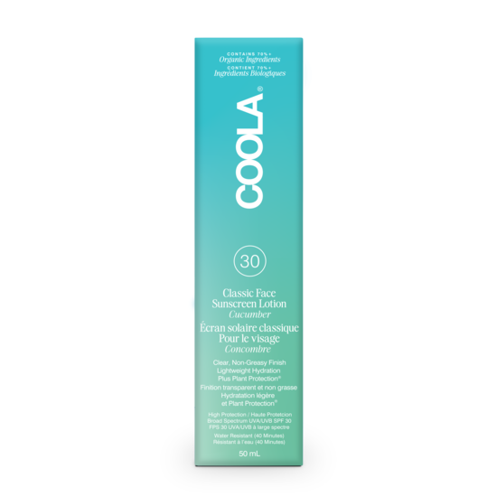 COOLA Classic Face Sunscreen Lotion Cucumber SPF30 50 ml