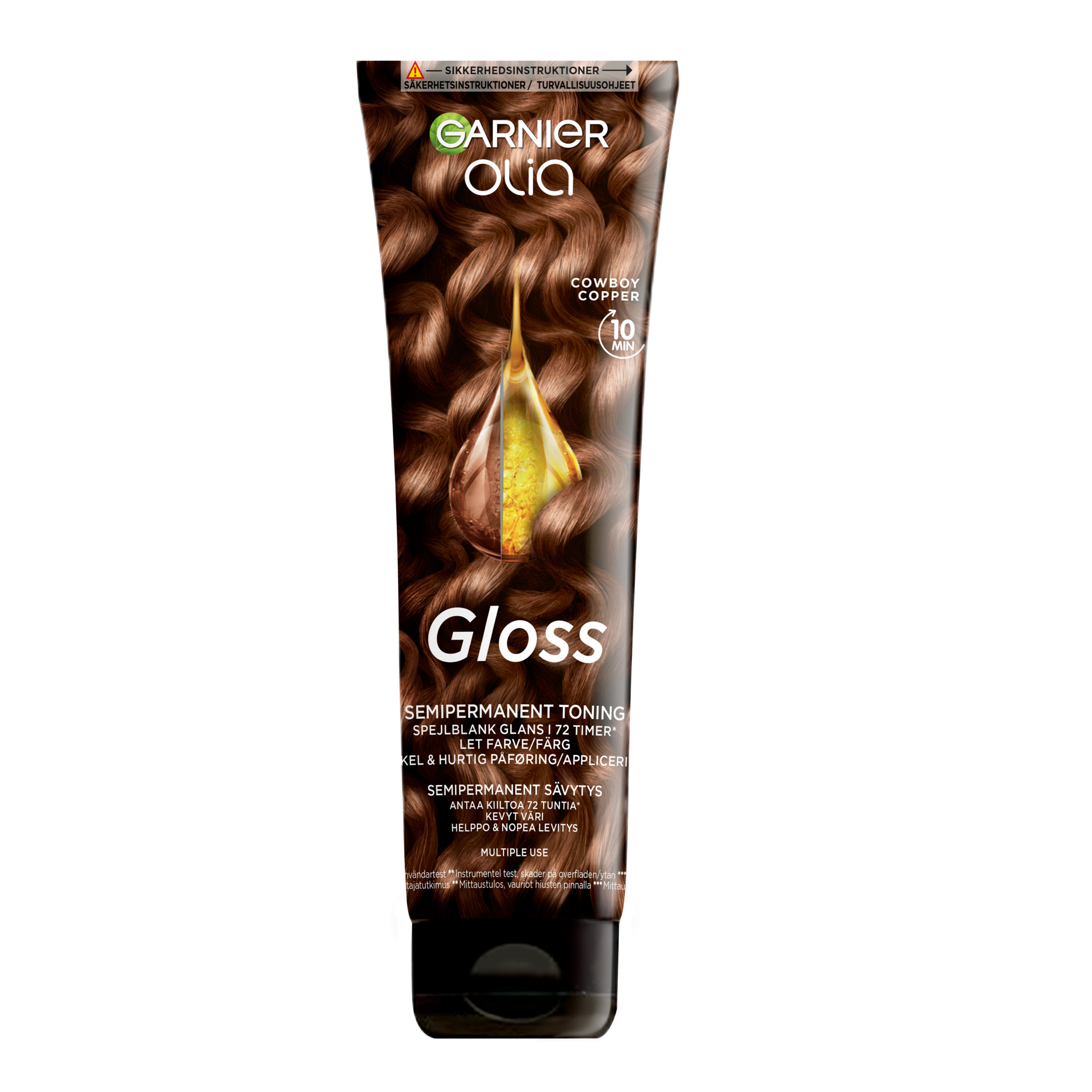 Garnier Olia Gloss Semi-permanent Toning Cowboy Copper 150 ml