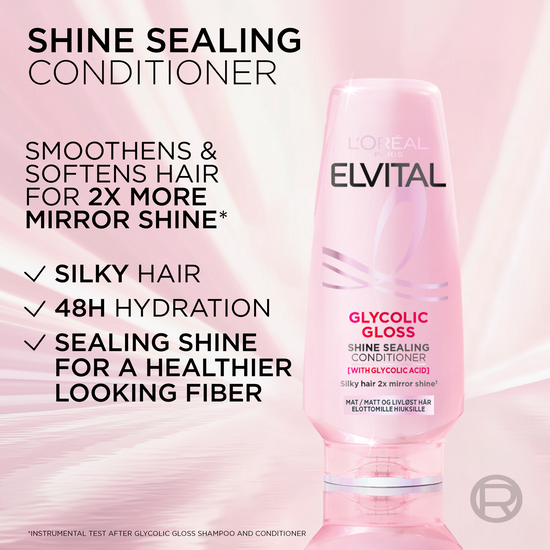 L'Oréal Paris Elvital Glycolic Gloss Conditioner 200 ml