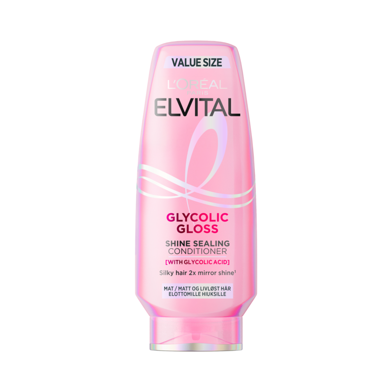 L'Oréal Paris - Elvital Glycolic Gloss Conditioner For Dull Hair - Rosa