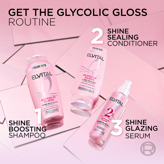 L'Oréal Paris Elvital Glycolic Gloss Conditioner 300 ml