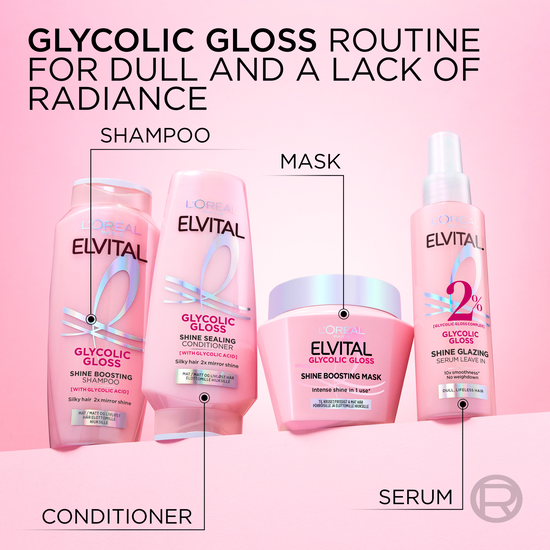 L'Oréal Paris Elvital Glycolic Gloss Shine Boosting Mask 310 ml