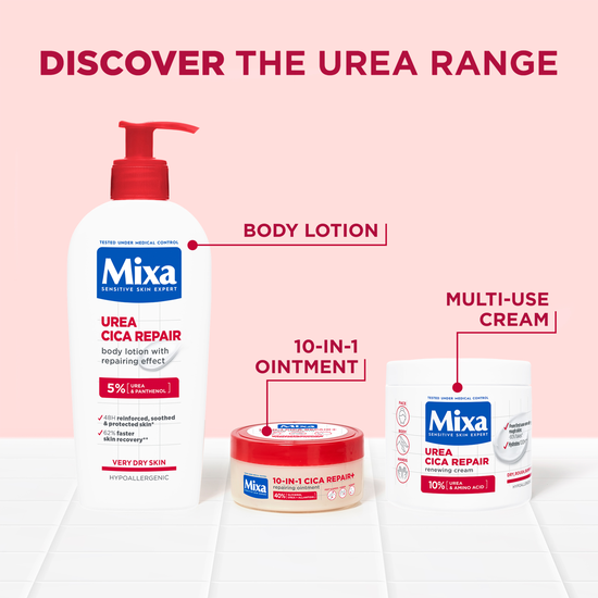 Mixa 10-in-1 Cica Repair+ Repairing Ointment 150 ml