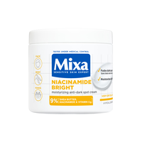 Mixa Niacinamide Bright Moisturizing Anti-Dark Spot Cream för mycket torr & matt hud 400 ml