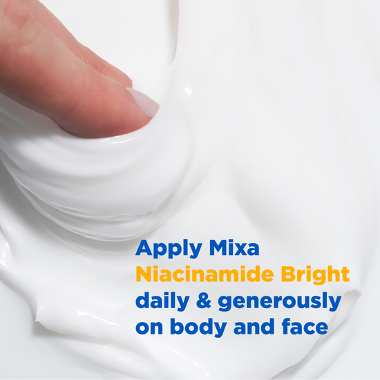 Mixa Niacinamide Bright Moisturizing Anti-Dark Spot Cream för mycket torr & matt hud 400 ml