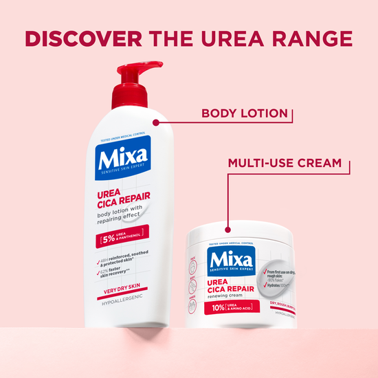 Mixa Urea Cica Repair Body Lotion för mycket känslig hud 250 ml