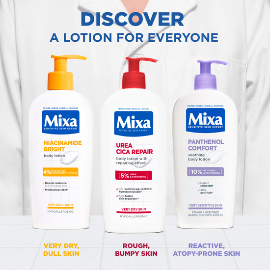 Mixa Urea Cica Repair Body Lotion för mycket känslig hud 250 ml
