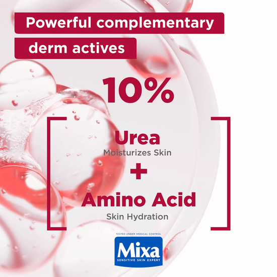 Mixa Urea Cica Repair Renewing Cream för torr, grov och sträv hud 400 ml