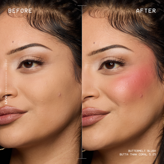 NYX Professional Makeup Buttermelt Blush 05.25 Butta Than Coral 5 g
