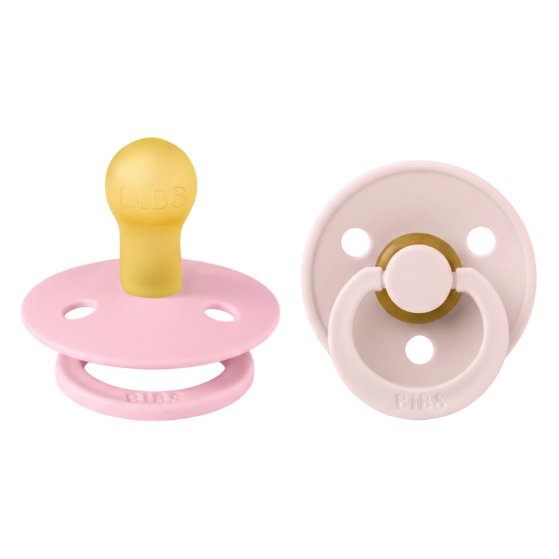 Köp 2 få 20% | BIBS Colour Latex Size 1 Petal/Baby Pink 2-pack