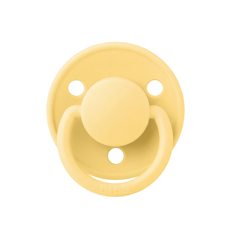 Köp 2 få 20% | BIBS De Lux Silicone Onesize Pale Butter
