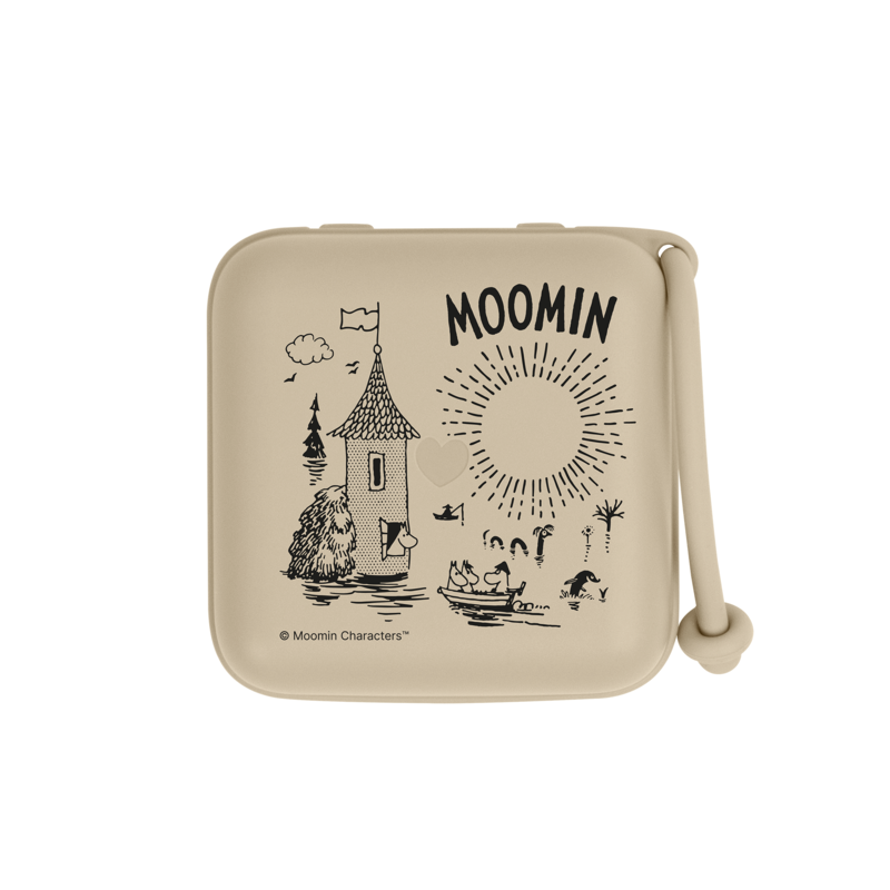 Köp 2 få 20% | BIBS x Moomins Pacifier Box Vanilla