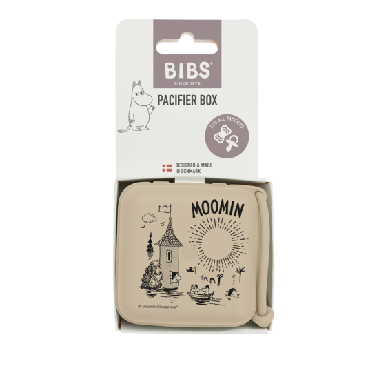 BIBS x Moomins Pacifier Box Vanilla