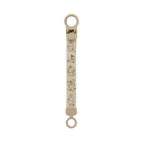 BIBS x Moomins Pacifier Clip Loop Vanilla