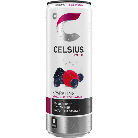 Celsius Mixed Berries 355 ml