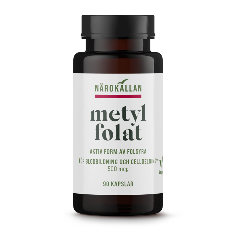 Närokällan Metylfolat 90 kapslar