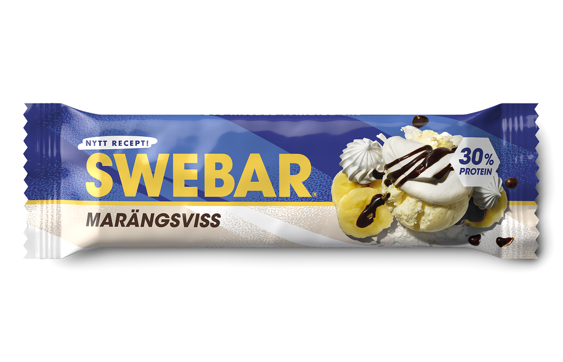 Swebar Protein Bar Marängsviss 50 g