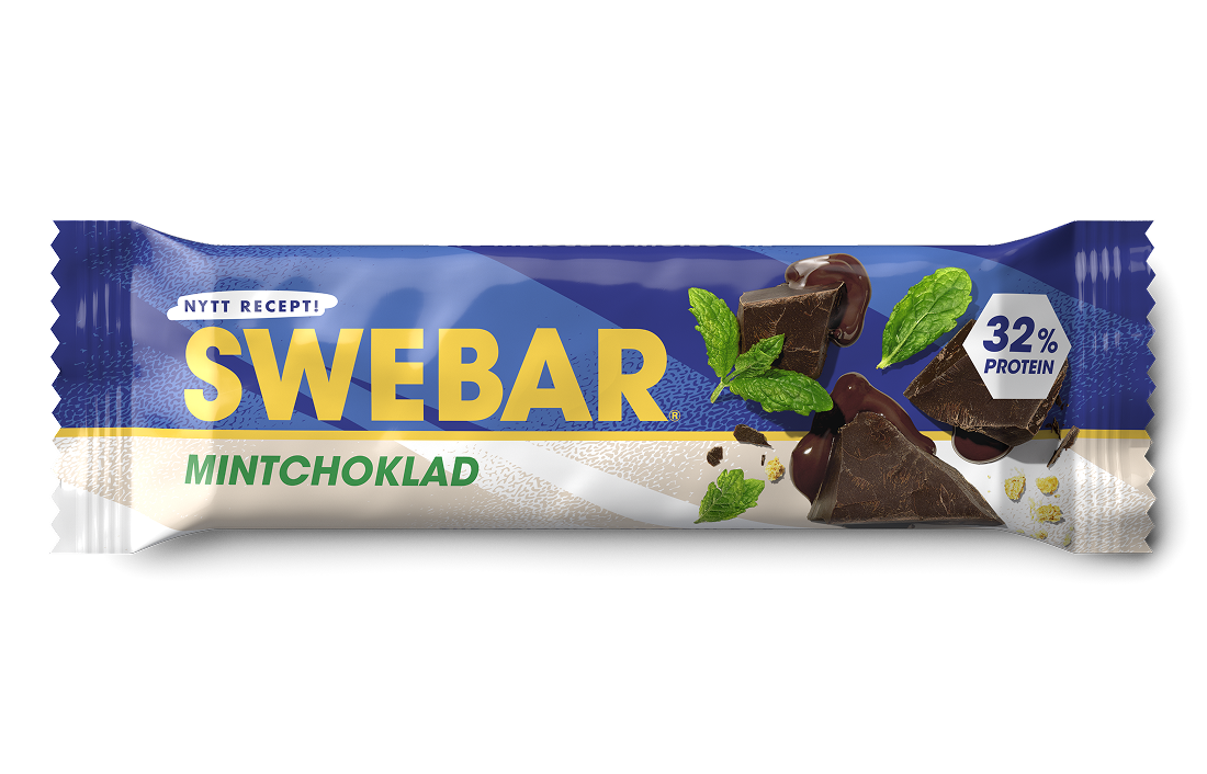 Swebar Protein Bar Mintchoklad 50 g