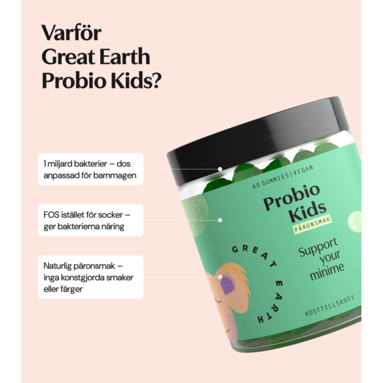 Great Earth Probio Kids 60 gummies