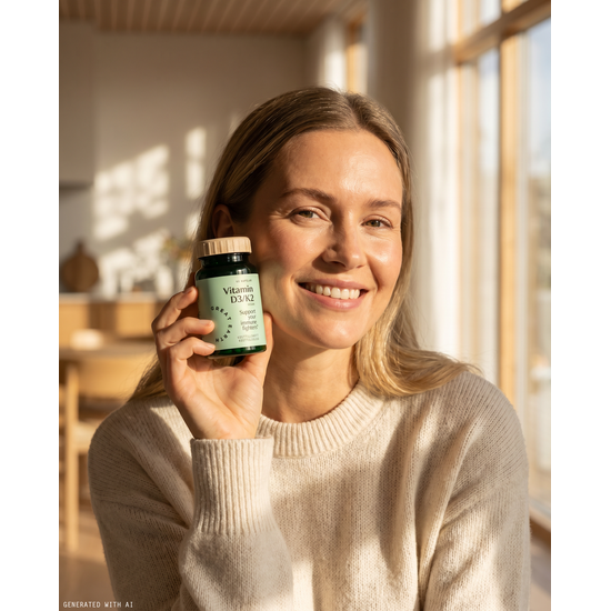 Great Earth Vitamin D3/K2 60 kapslar