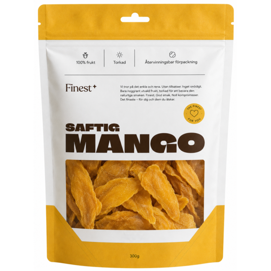 Finest Seasoning Torkad Mango 300 g