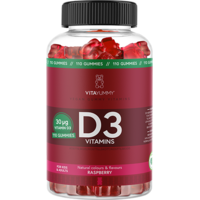VitaYummy D3 Raspberry 110 gummies