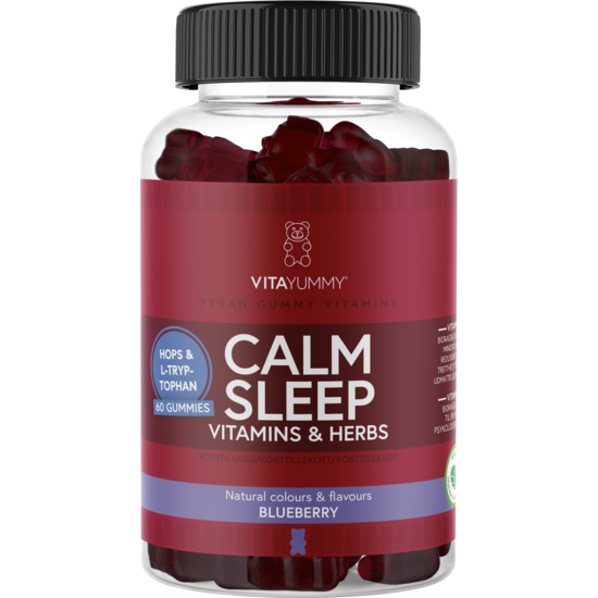 VitaYummy Calm Sleep Blueberry 60 gummies