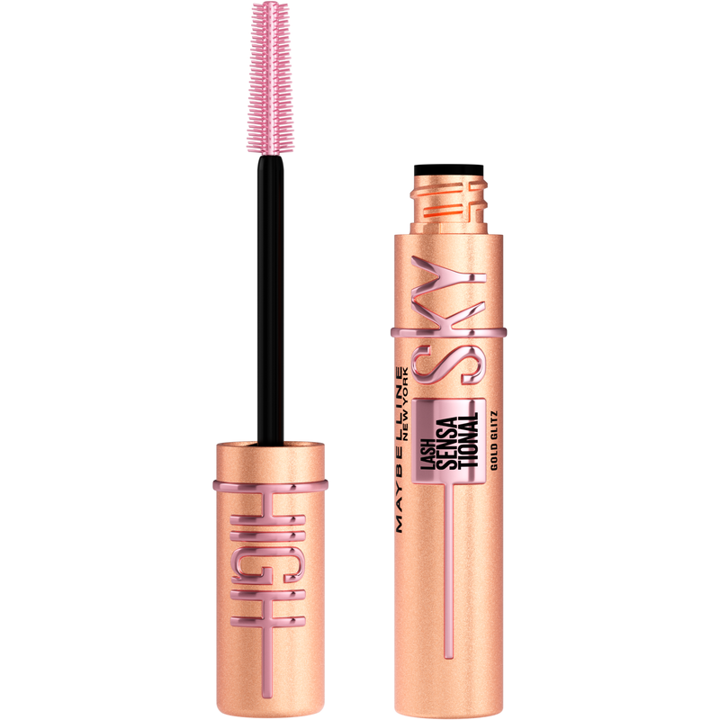 K&ouml;p 2 f&aring; 25%  Maybelline New York Lash Sensational Sky High Mascara Gold Glitz 7,5 ml