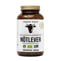 Nordic Kings Gräsbetad Nötlever EKO 180 kapslar