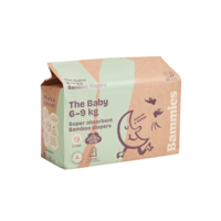 Bammies Bambubyxblöjor The Baby 6-9 kg 32 st